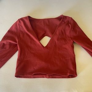 Forever21 Longe sleeve v-neck